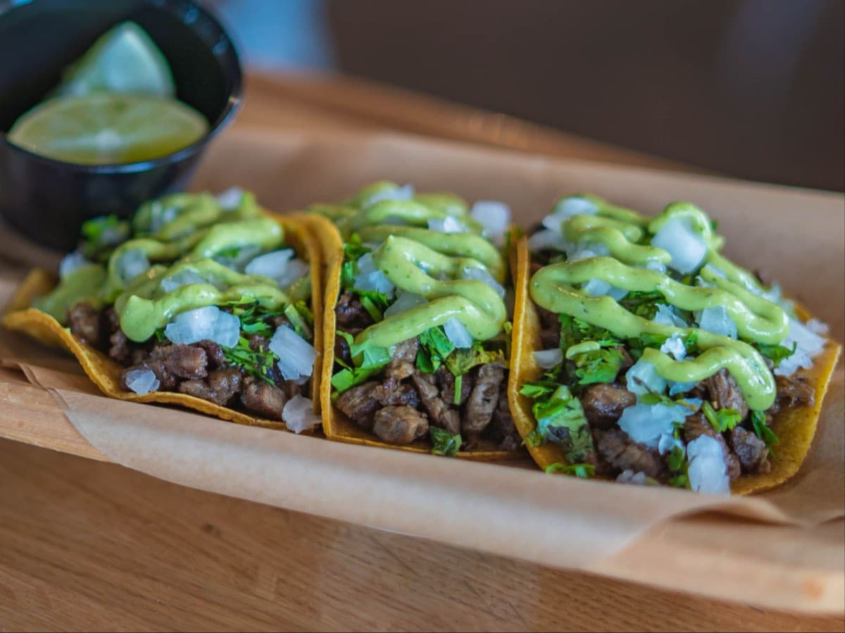 TACOS DE CARNE ASADA (Order Of 3)